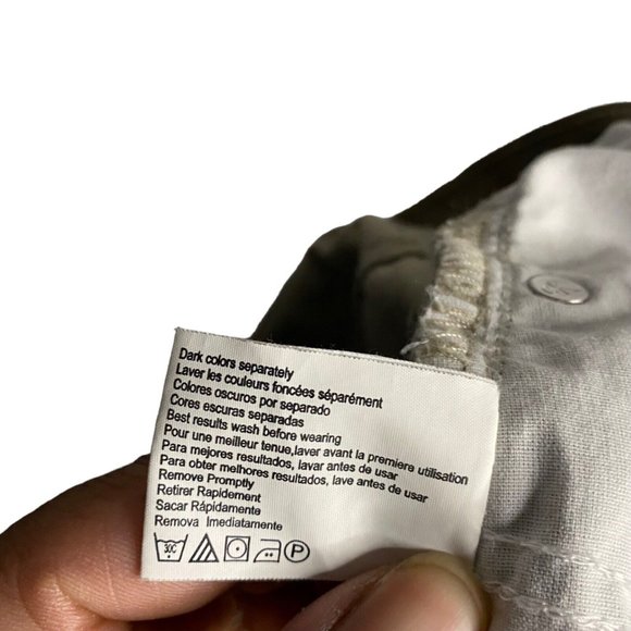 Calvin Klein Jeans Men's Straight Leg Tan Chino Pants - Picture 9 of 9